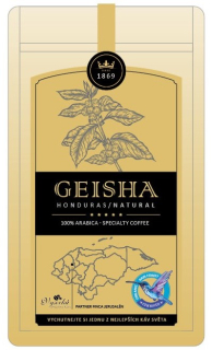 HONDURAS Geisha Natural - zrnková káva Arabica