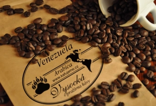 VENEZUELA Santa Cruz de Mora- zrnková káva Arabica